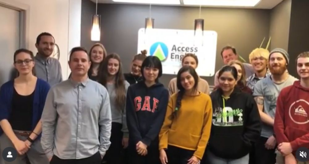 International Students Learning English 